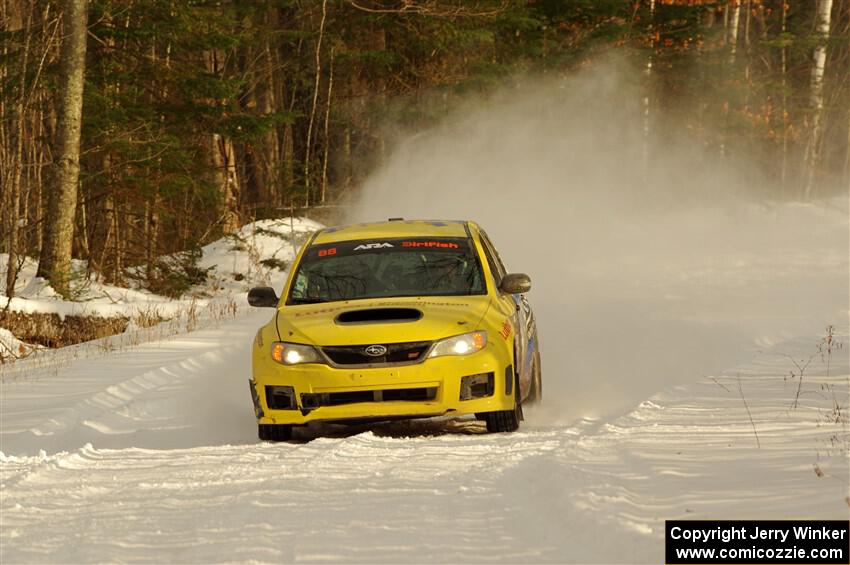 Scott Putnam / Alex Wong Subaru WRX STi on SS2.