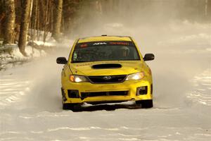 Scott Putnam / Alex Wong Subaru WRX STi on SS2.