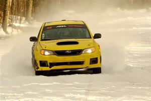 Scott Putnam / Alex Wong Subaru WRX STi on SS2.