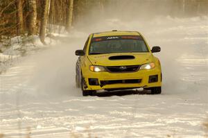 Scott Putnam / Alex Wong Subaru WRX STi on SS2.