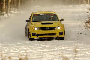 Scott Putnam / Alex Wong Subaru WRX STi on SS2.