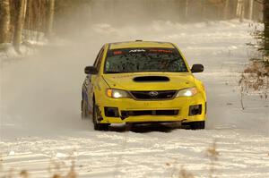 Scott Putnam / Alex Wong Subaru WRX STi on SS2.