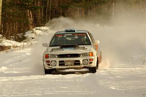 Tyler Matalas / Dustin Sharkozy Subaru Impreza LX on SS2.