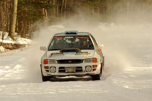 Tyler Matalas / Dustin Sharkozy Subaru Impreza LX on SS2.