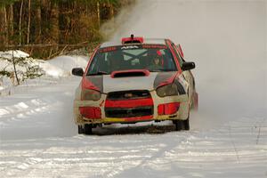 Gabe Jacobsohn / R.J. Kassel Subaru WRX STi on SS2.