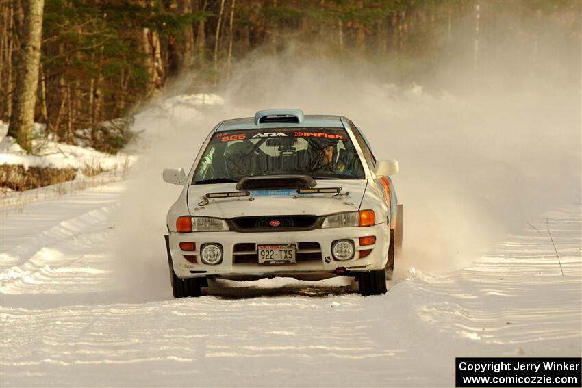 Tyler Matalas / Dustin Sharkozy Subaru Impreza LX on SS2.