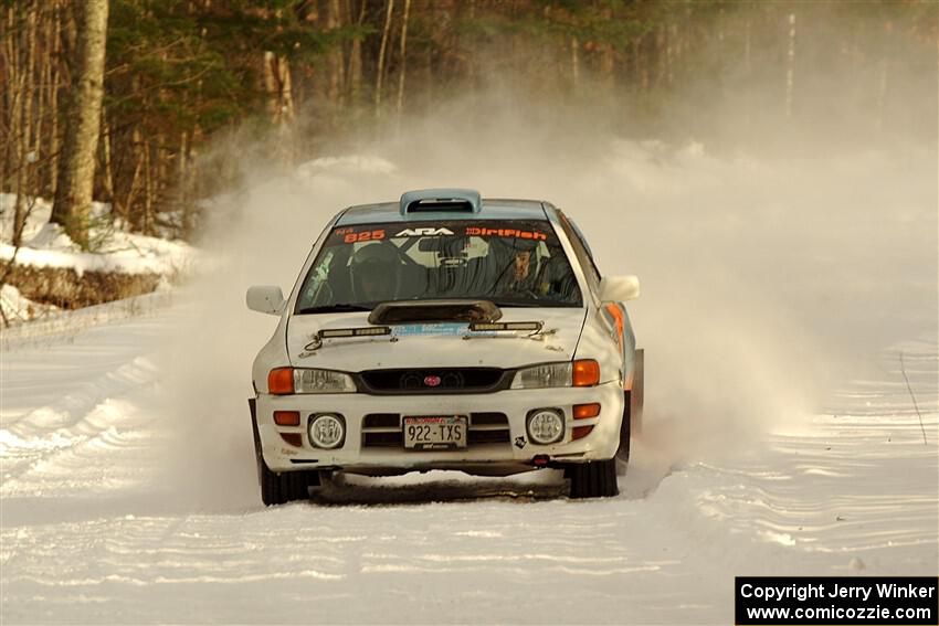 Tyler Matalas / Dustin Sharkozy Subaru Impreza LX on SS2.