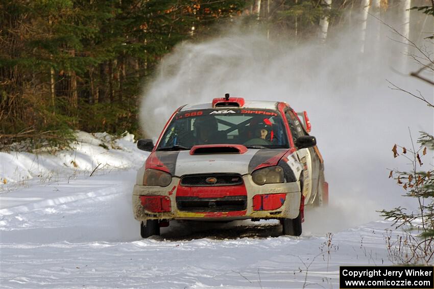 Gabe Jacobsohn / R.J. Kassel Subaru WRX STi on SS2.