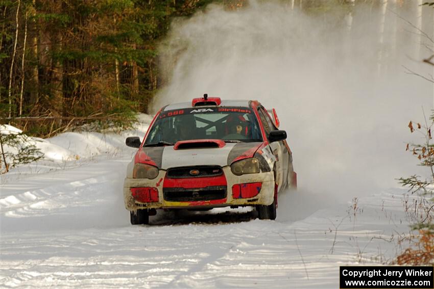 Gabe Jacobsohn / R.J. Kassel Subaru WRX STi on SS2.