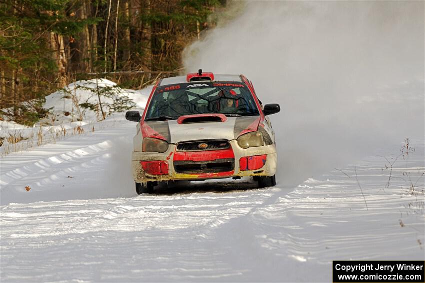 Gabe Jacobsohn / R.J. Kassel Subaru WRX STi on SS2.