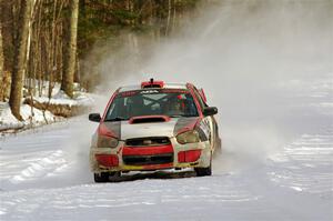 Gabe Jacobsohn / R.J. Kassel Subaru WRX STi on SS2.