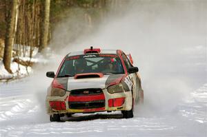 Gabe Jacobsohn / R.J. Kassel Subaru WRX STi on SS2.