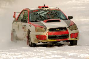 Gabe Jacobsohn / R.J. Kassel Subaru WRX STi on SS2.