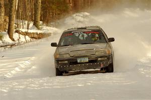 Nick Lyle / Kevin Dobrowolski Honda Civic Si on SS2.