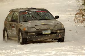 Nick Lyle / Kevin Dobrowolski Honda Civic Si on SS2.