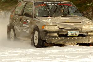 Nick Lyle / Kevin Dobrowolski Honda Civic Si on SS2.