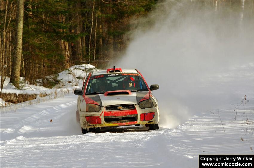 Gabe Jacobsohn / R.J. Kassel Subaru WRX STi on SS2.