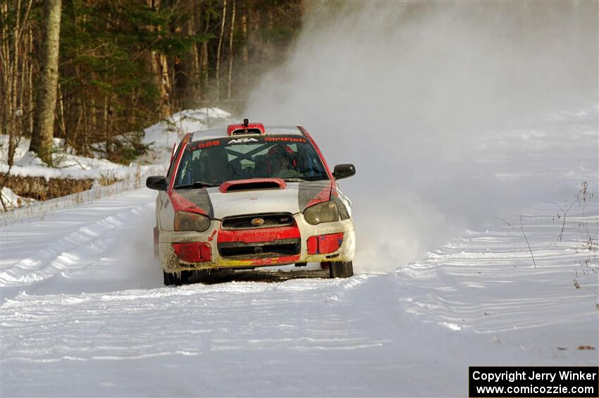 Gabe Jacobsohn / R.J. Kassel Subaru WRX STi on SS2.