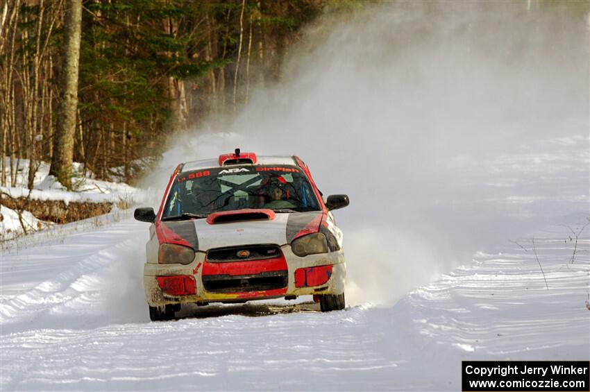 Gabe Jacobsohn / R.J. Kassel Subaru WRX STi on SS2.