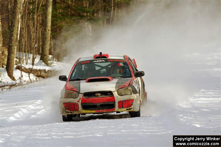 Gabe Jacobsohn / R.J. Kassel Subaru WRX STi on SS2.