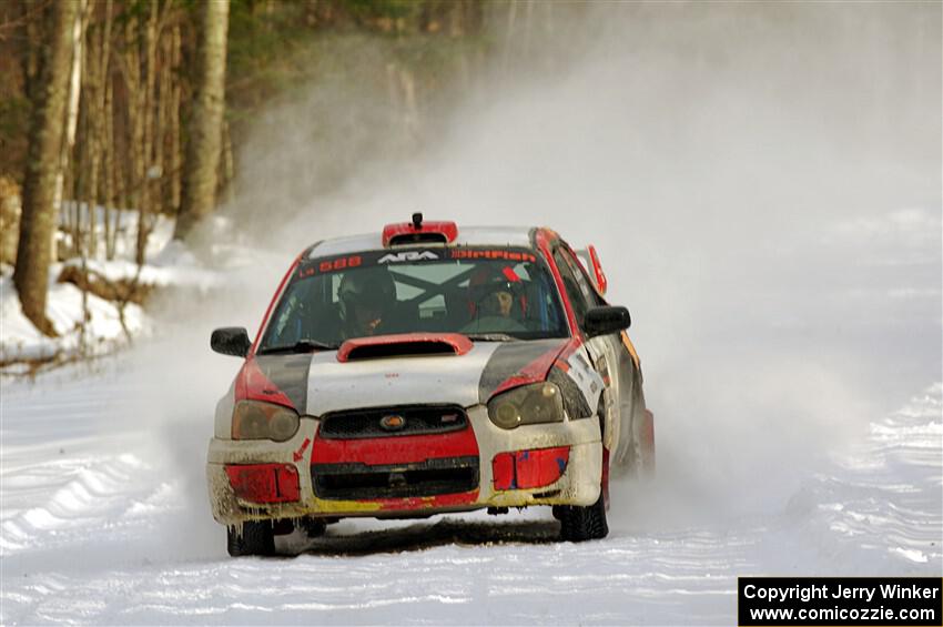 Gabe Jacobsohn / R.J. Kassel Subaru WRX STi on SS2.