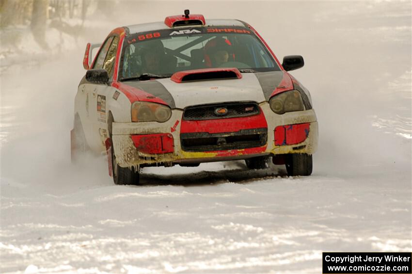 Gabe Jacobsohn / R.J. Kassel Subaru WRX STi on SS2.