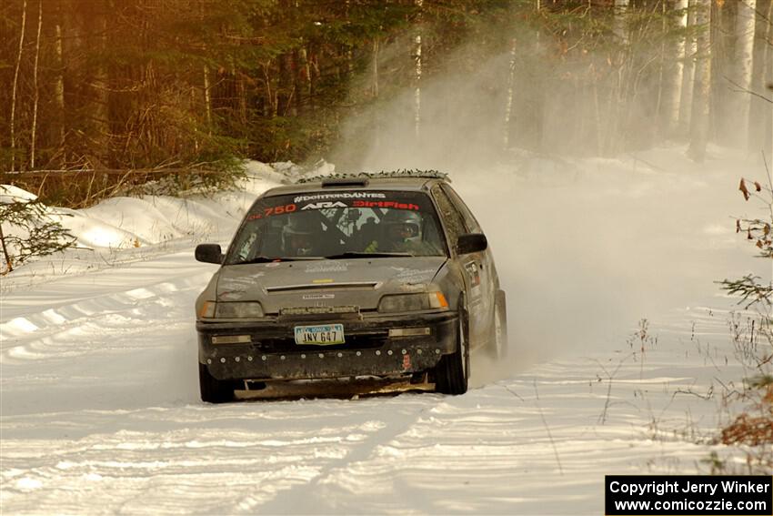 Nick Lyle / Kevin Dobrowolski Honda Civic Si on SS2.