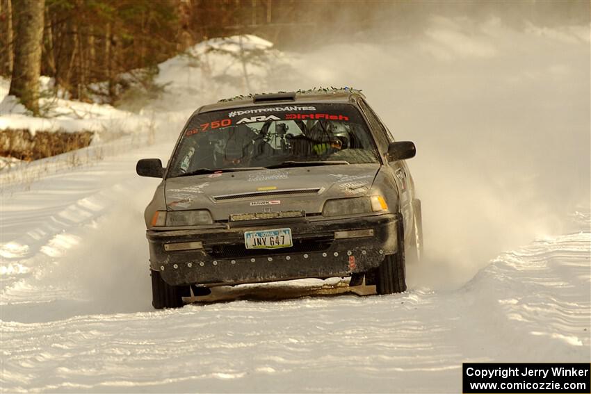 Nick Lyle / Kevin Dobrowolski Honda Civic Si on SS2.