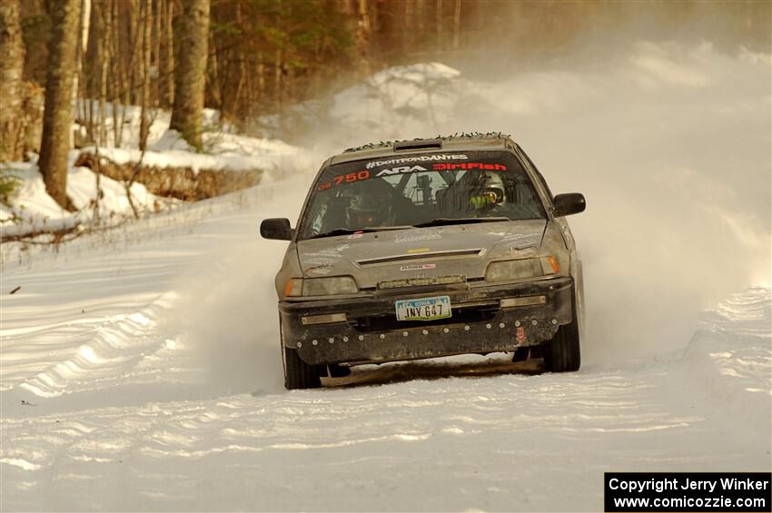 Nick Lyle / Kevin Dobrowolski Honda Civic Si on SS2.