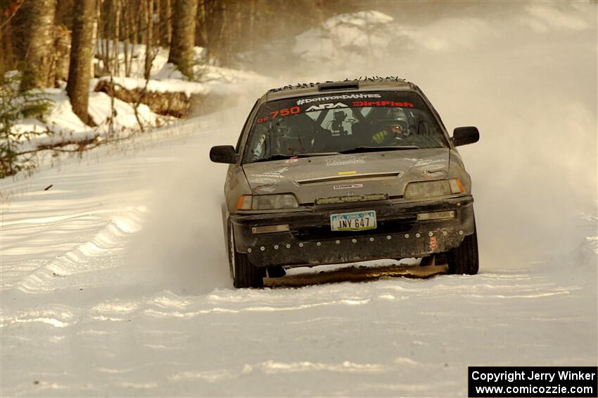 Nick Lyle / Kevin Dobrowolski Honda Civic Si on SS2.