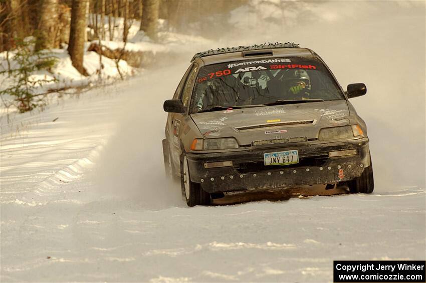 Nick Lyle / Kevin Dobrowolski Honda Civic Si on SS2.