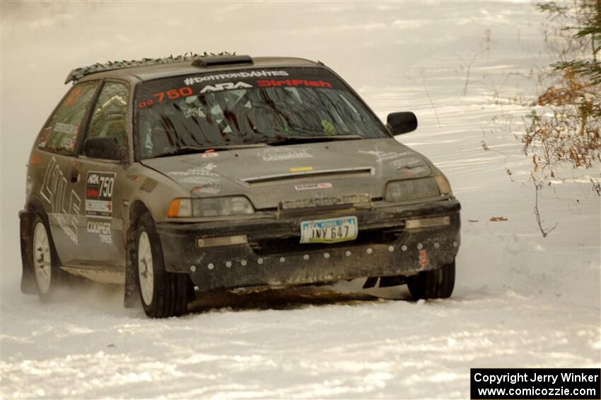 Nick Lyle / Kevin Dobrowolski Honda Civic Si on SS2.