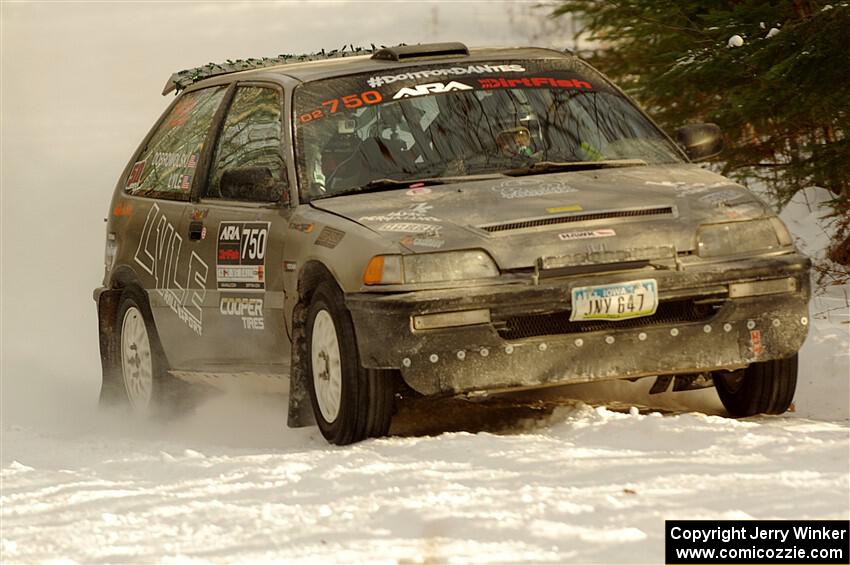 Nick Lyle / Kevin Dobrowolski Honda Civic Si on SS2.