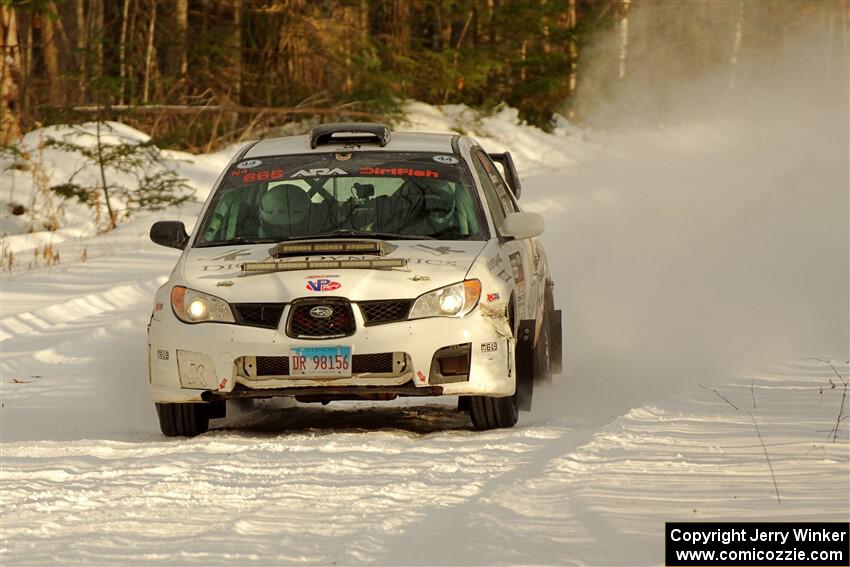 Pete Schaefer / Zack Goldstein Subaru Impreza 2.5i on SS2.