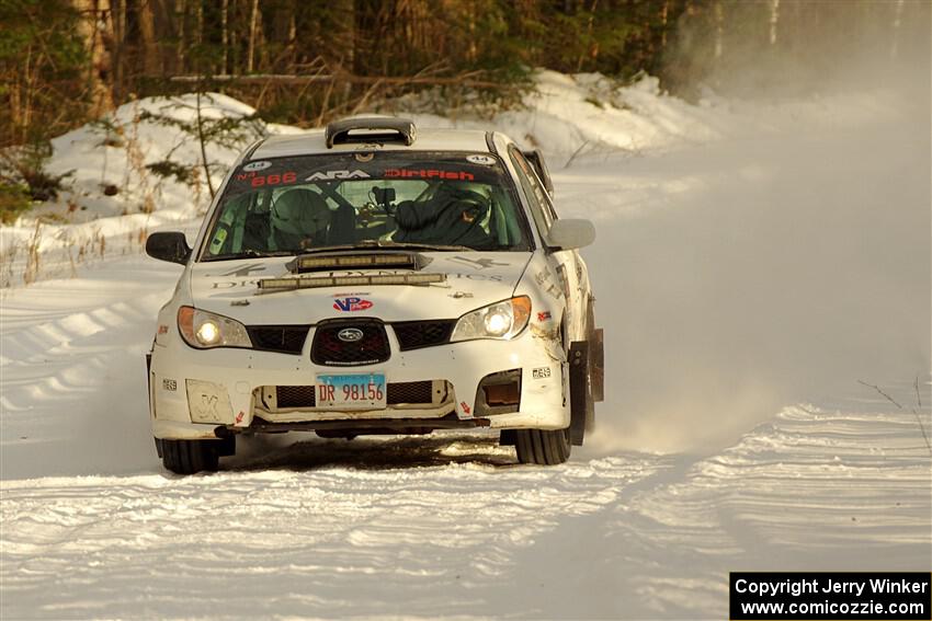 Pete Schaefer / Zack Goldstein Subaru Impreza 2.5i on SS2.