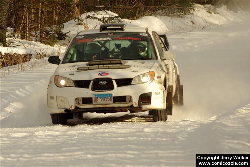 Pete Schaefer / Zack Goldstein Subaru Impreza 2.5i on SS2.