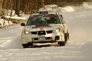 Pete Schaefer / Zack Goldstein Subaru Impreza 2.5i on SS2.