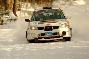 Pete Schaefer / Zack Goldstein Subaru Impreza 2.5i on SS2.