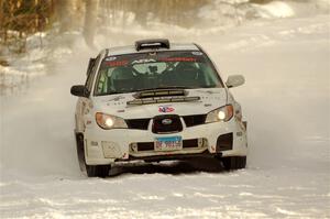 Pete Schaefer / Zack Goldstein Subaru Impreza 2.5i on SS2.