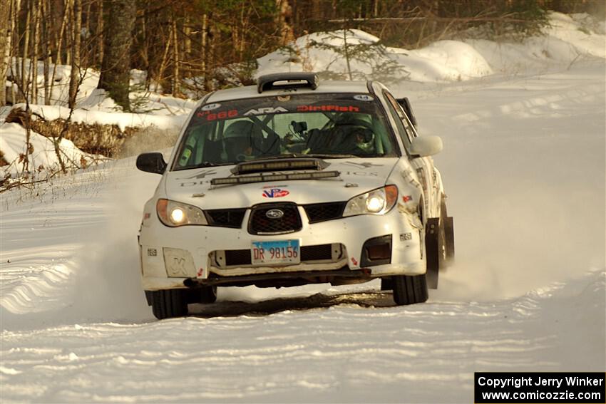 Pete Schaefer / Zack Goldstein Subaru Impreza 2.5i on SS2.