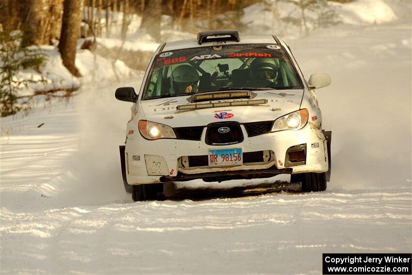 Pete Schaefer / Zack Goldstein Subaru Impreza 2.5i on SS2.