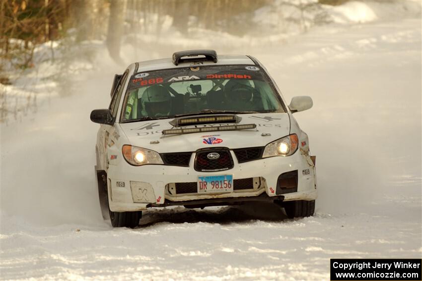 Pete Schaefer / Zack Goldstein Subaru Impreza 2.5i on SS2.