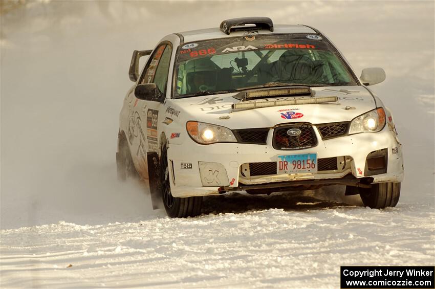 Pete Schaefer / Zack Goldstein Subaru Impreza 2.5i on SS2.