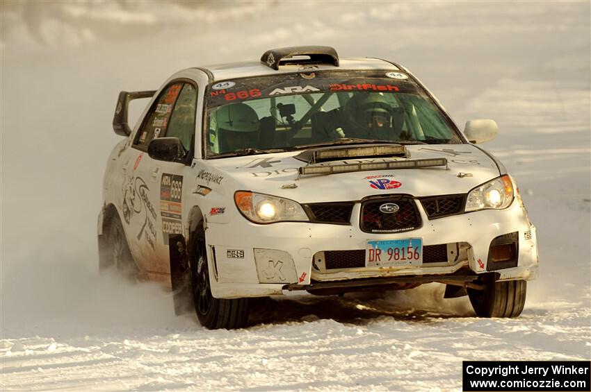 Pete Schaefer / Zack Goldstein Subaru Impreza 2.5i on SS2.