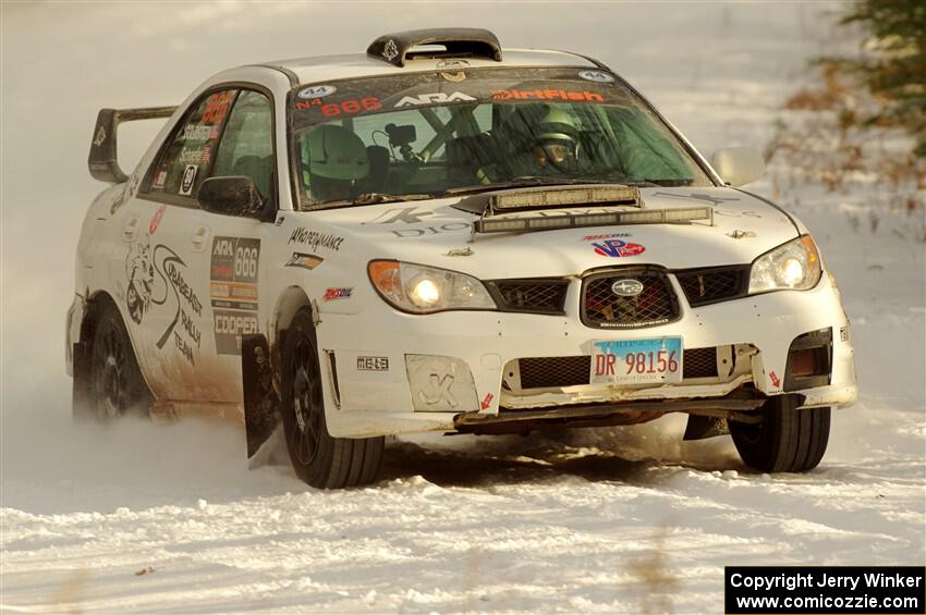 Pete Schaefer / Zack Goldstein Subaru Impreza 2.5i on SS2.