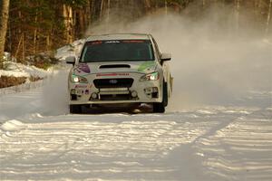 Jamey Randall / Geoff Youngdahl Subaru WRX on SS2.