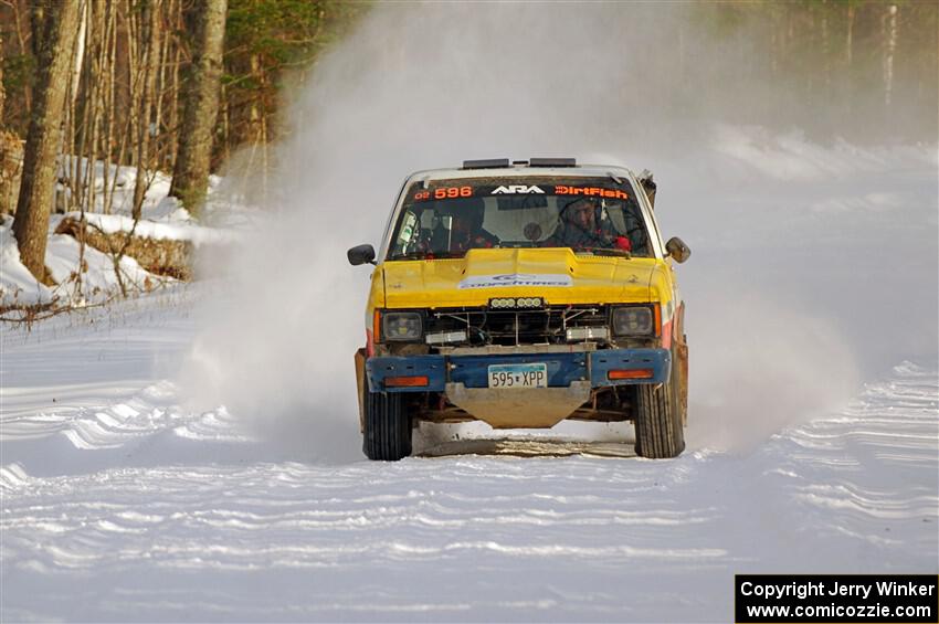 Scott Parrott / John Hicks Chevy S-10 on SS2.