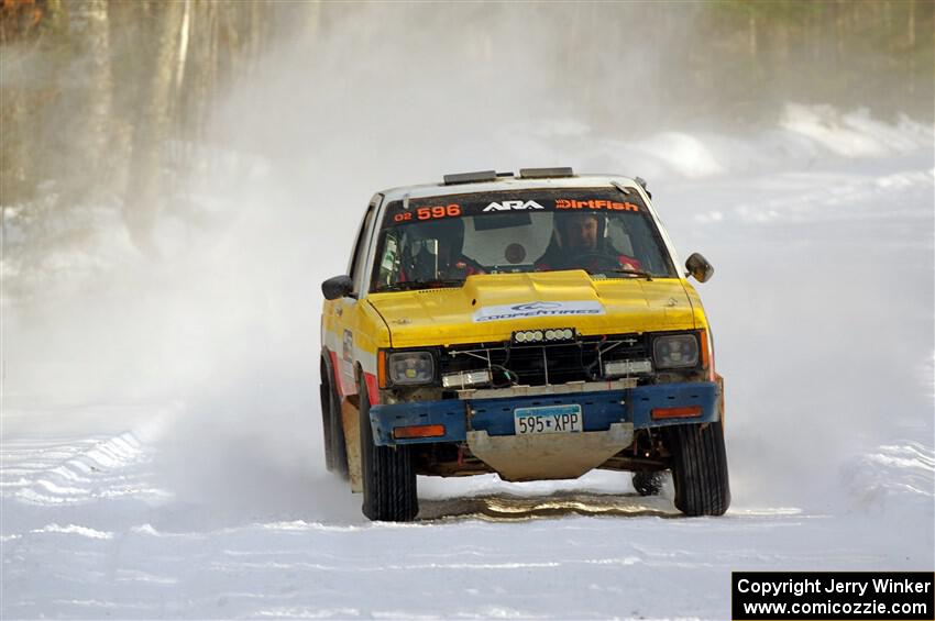 Scott Parrott / John Hicks Chevy S-10 on SS2.