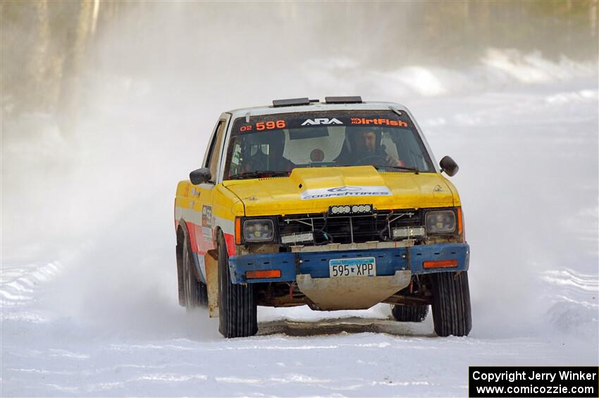 Scott Parrott / John Hicks Chevy S-10 on SS2.