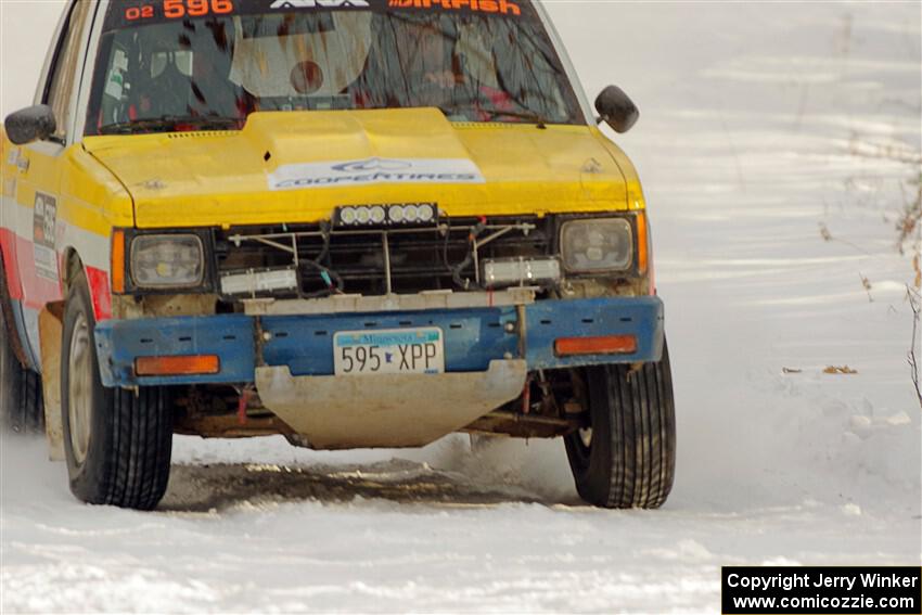 Scott Parrott / John Hicks Chevy S-10 on SS2.